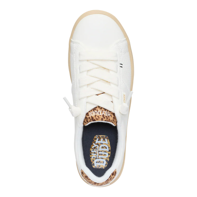 Hey Dude - Karina Duo Classic  Slip On Womens Shoe Egret/Multi
