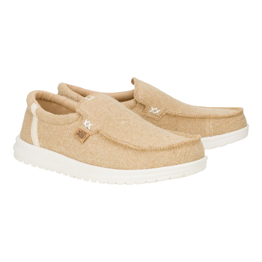 Hey Dude - Mikka Jute Slip On Shoe Mens Irish Cream