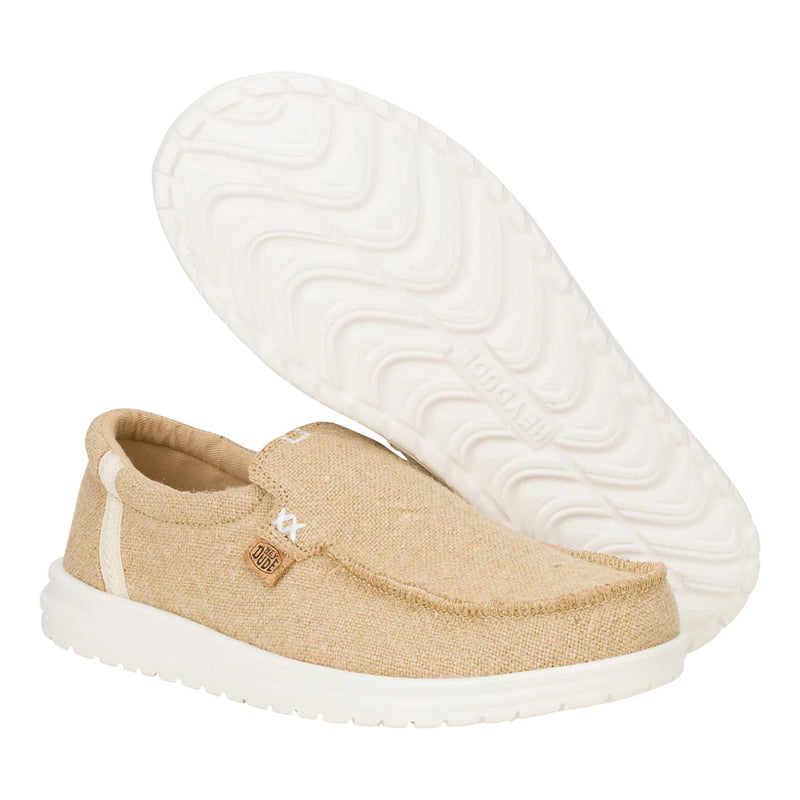 Hey Dude - Mikka Jute Slip On Shoe Mens Irish Cream