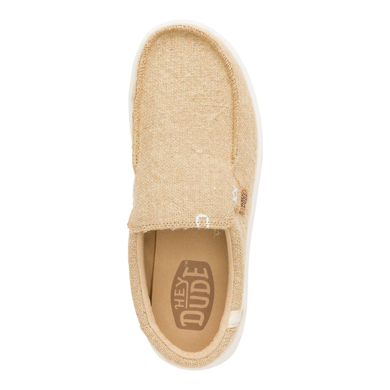 Hey Dude - Mikka Jute Slip On Shoe Mens Irish Cream