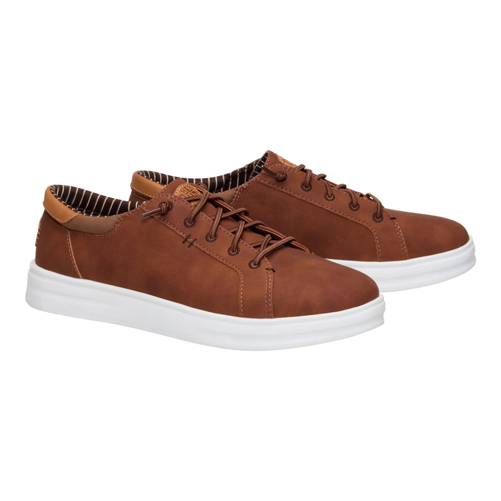 Hey Dude - Paul Pro Classic Slip On Mens Shoe Cognac