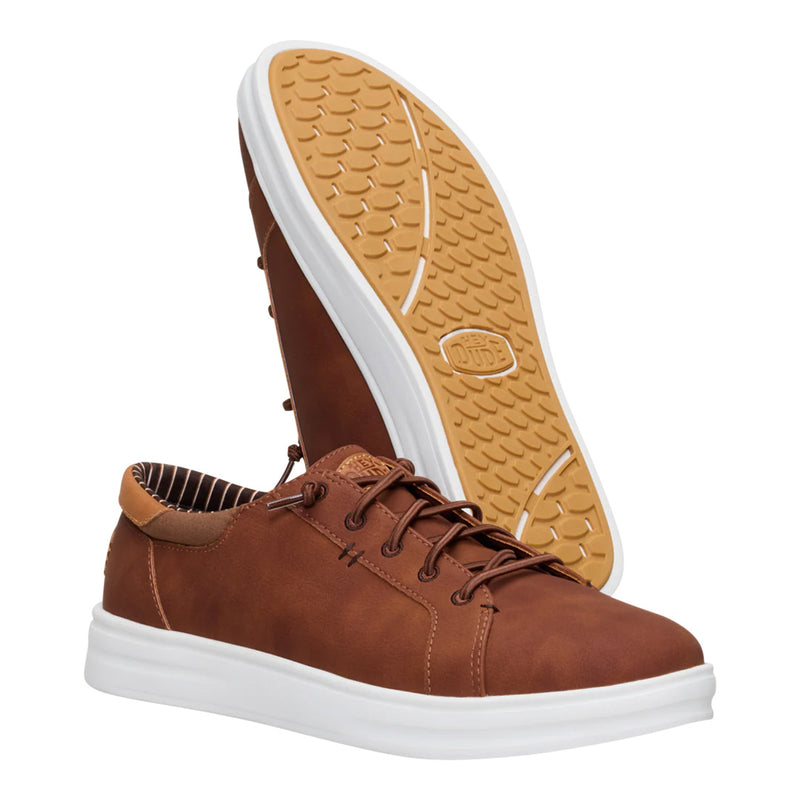 Hey Dude - Paul Pro Classic Slip On Mens Shoe Cognac