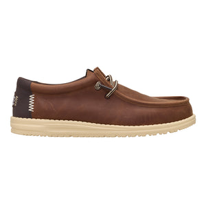 Hey Dude - Wally Full Grain Leather Robe Brown