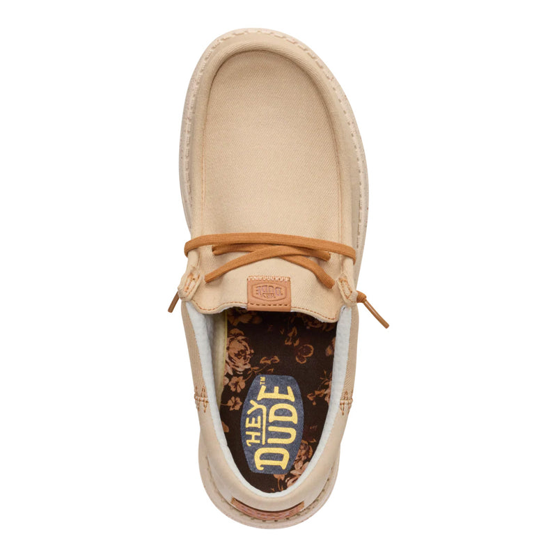 Hey Dude - Wally Funk Denim Slip On Mens Shoe Incense