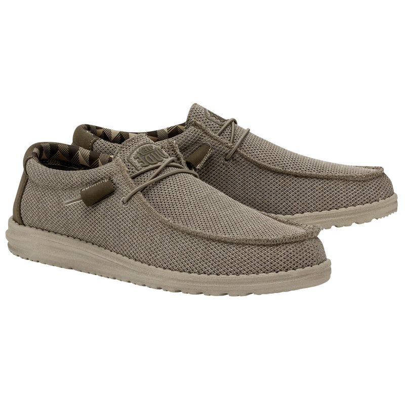 Hey Dude - Wally Sox Slip On Mens Shoe Beige