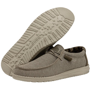 Hey Dude - Wally Sox Slip On Mens Shoe Beige