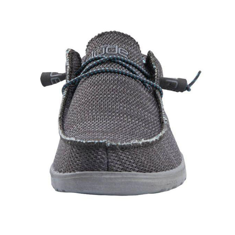 Hey Dude - Wally Sox Moccasin Charcoal