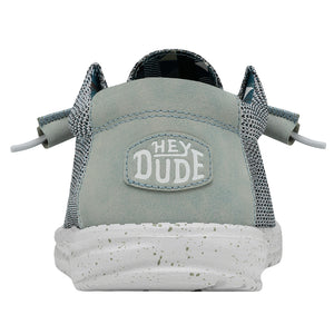 Hey Dude - Wally Sox Mens Slip On Shoe Ice Grey