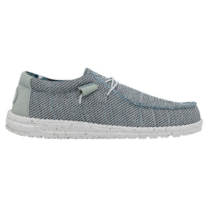 Hey Dude - Wally Sox Mens Slip On Shoe Ice Grey