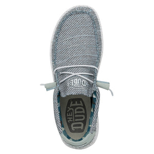 Hey Dude - Wally Sox Mens Slip On Shoe Ice Grey