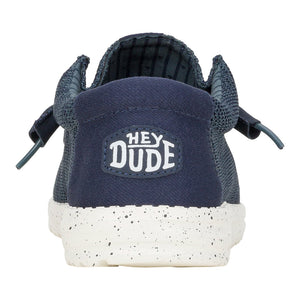 Hey Dude - Wally Stretch Sox Slip On Mens Shoe Navy