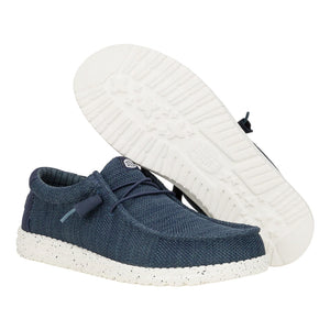 Hey Dude - Wally Stretch Sox Slip On Mens Shoe Navy