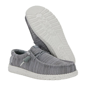 Hey Dude - Wally Stretch Sox Slip On Mens Shoe Grey
