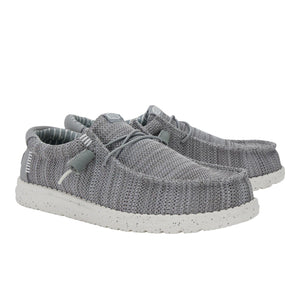 Hey Dude - Wally Stretch Sox Slip On Mens Shoe Grey