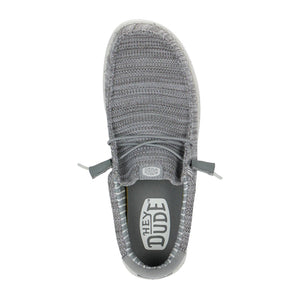 Hey Dude - Wally Stretch Sox Slip On Mens Shoe Grey