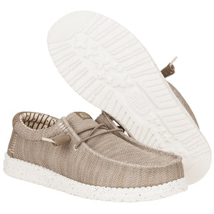 Hey Dude - Wally Stretch Sox Slip On Shoe Mens Tan