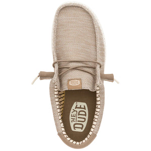 Hey Dude - Wally Stretch Sox Slip On Shoe Mens Tan