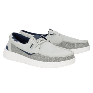 Hey Dude - Welsh Grip Classic Mesh Mens Shoe Storm Grey / Navy Blazer