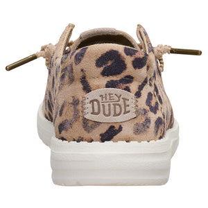 Hey Dude - Wendy Craft Suede Taupe Leopard