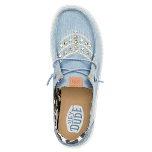 Hey Dude - Wendy Denim Slip On Shoe