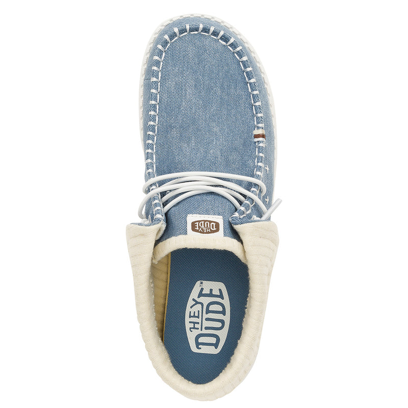 Hey Dude - Wendy Fold Denim Slip On Shoe