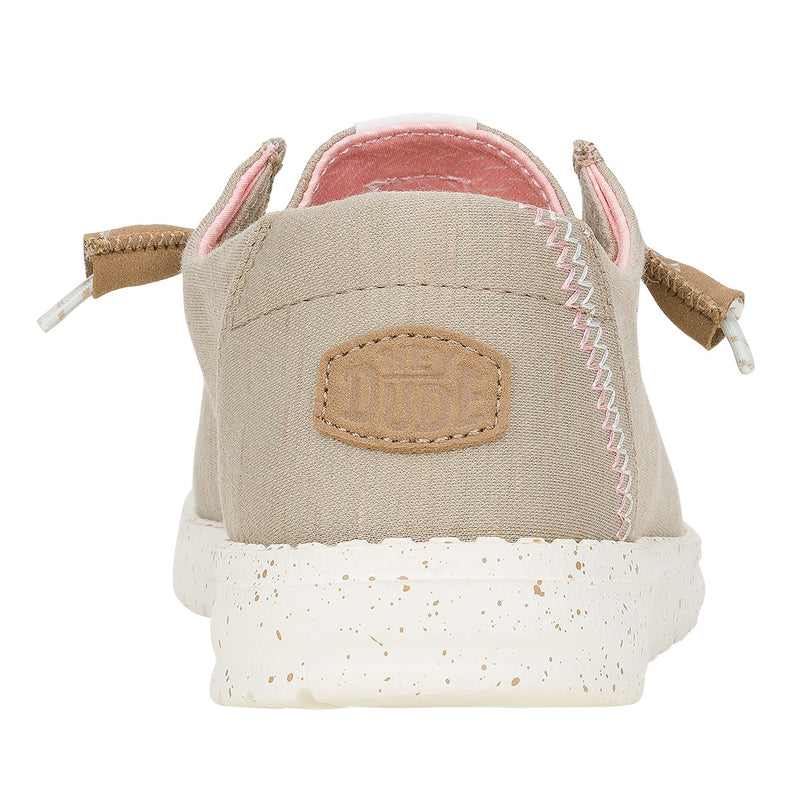 Hey Dude - Wendy Heathered Stretch  Slip On Shoe Womens Quarry