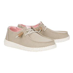 Hey Dude - Wendy Heathered Stretch  Slip On Shoe Womens Quarry