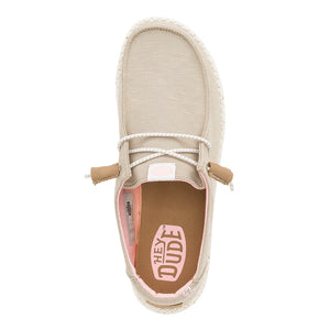 Hey Dude - Wendy Heathered Stretch  Slip On Shoe Womens Quarry