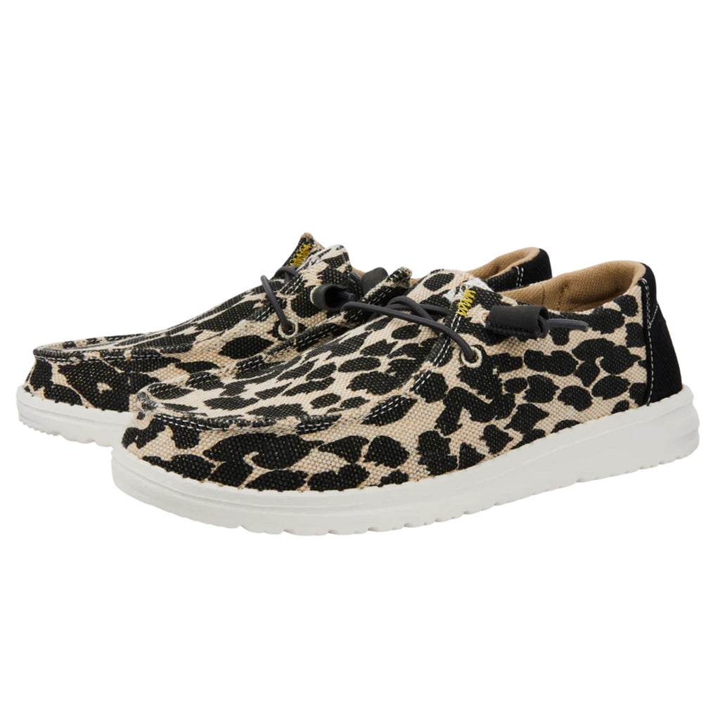 Hey Dude - Wendy Leopard Slip On Shoe