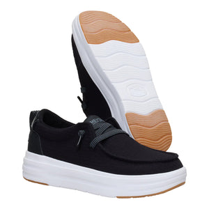 Hey Dude - Wendy Nova Jersey Knit Slip On Womens Shoe Black