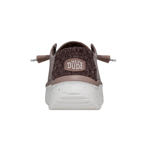 Hey Dude - Wendy Peak Chambray Slip On Womens Shoe Mauve