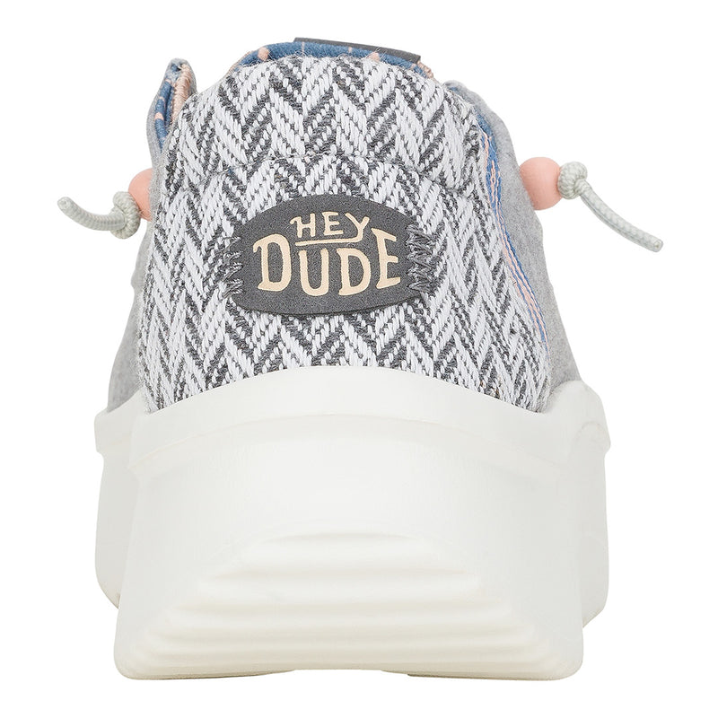 Hey Dude - Wendy Peak Chambray Platform Shoe