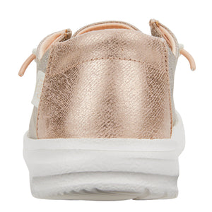 Hey Dude - Wendy Metallic Sparkle Rose Gold