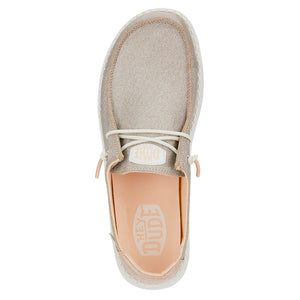 Hey Dude - Wendy Metallic Sparkle Rose Gold