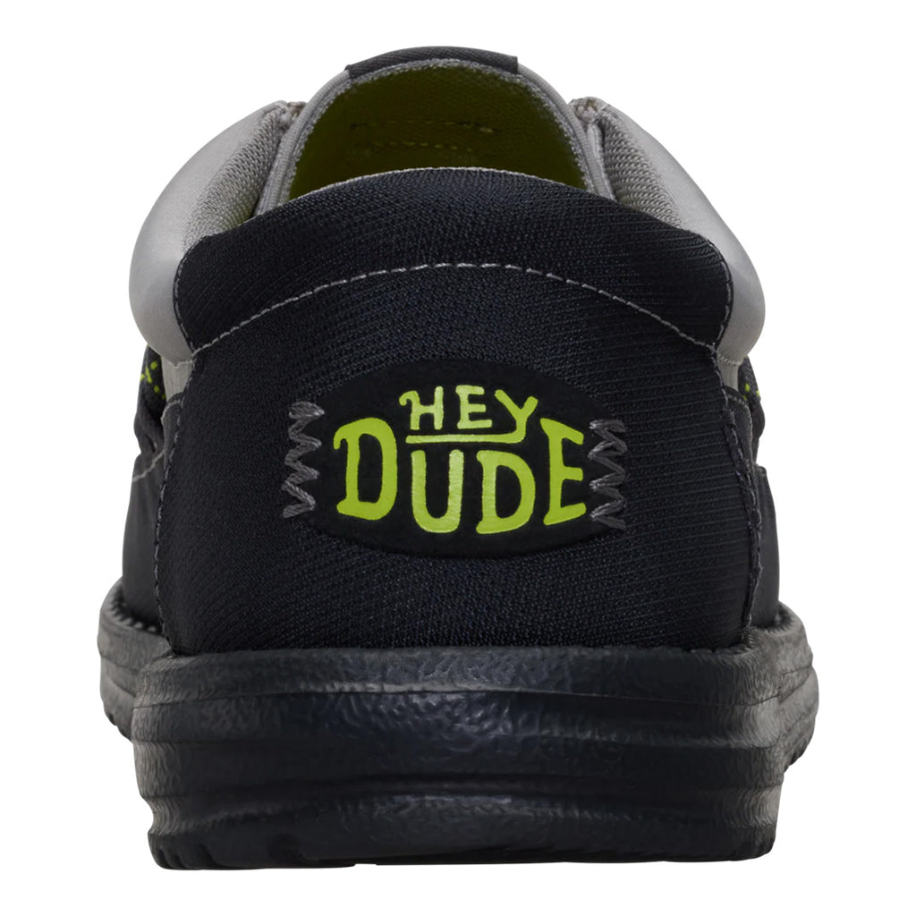 Hey Dude - Wally Guard Slip On Mens Shoe Black / Moon Grey