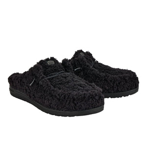 Hey Dude - Wendy Slip On Slipper Womens Black / Black