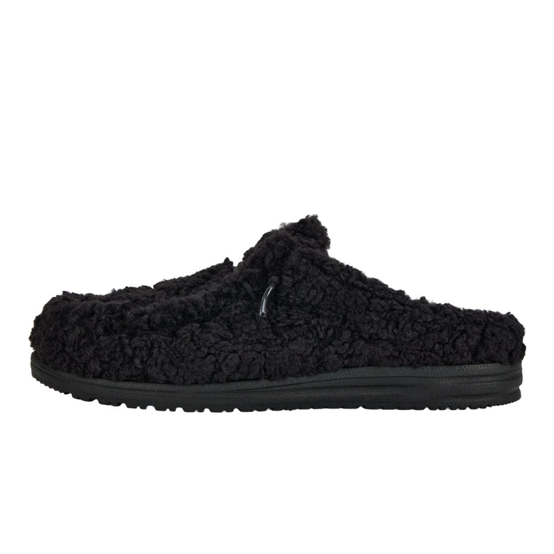 Hey Dude - Wendy Slip On Slipper Womens Black / Black