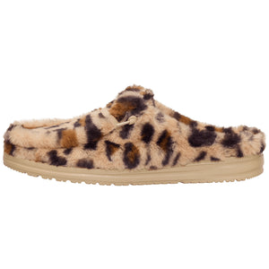Hey Dude - Wendy Slipper Leo Slip On Shoe Womens Tan/Multi