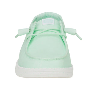 Hey Dude - Wendy Stretch Canvas Slip On Shoe Womens Bay Blue