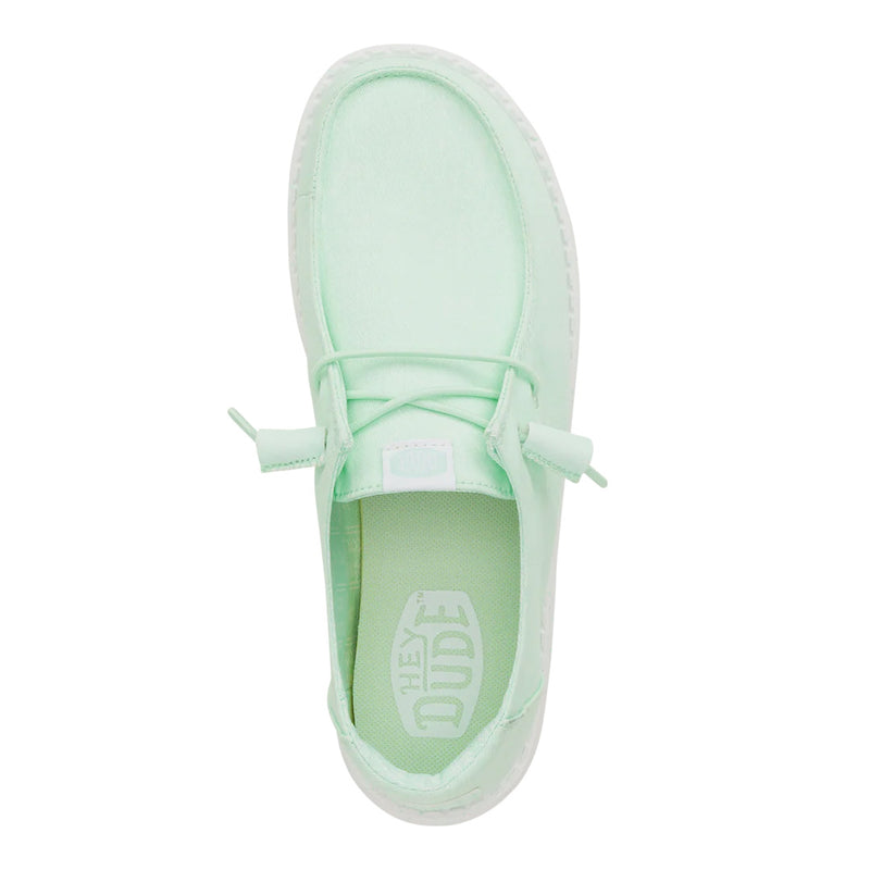 Hey Dude - Wendy Stretch Canvas Slip On Shoe Womens Bay Blue