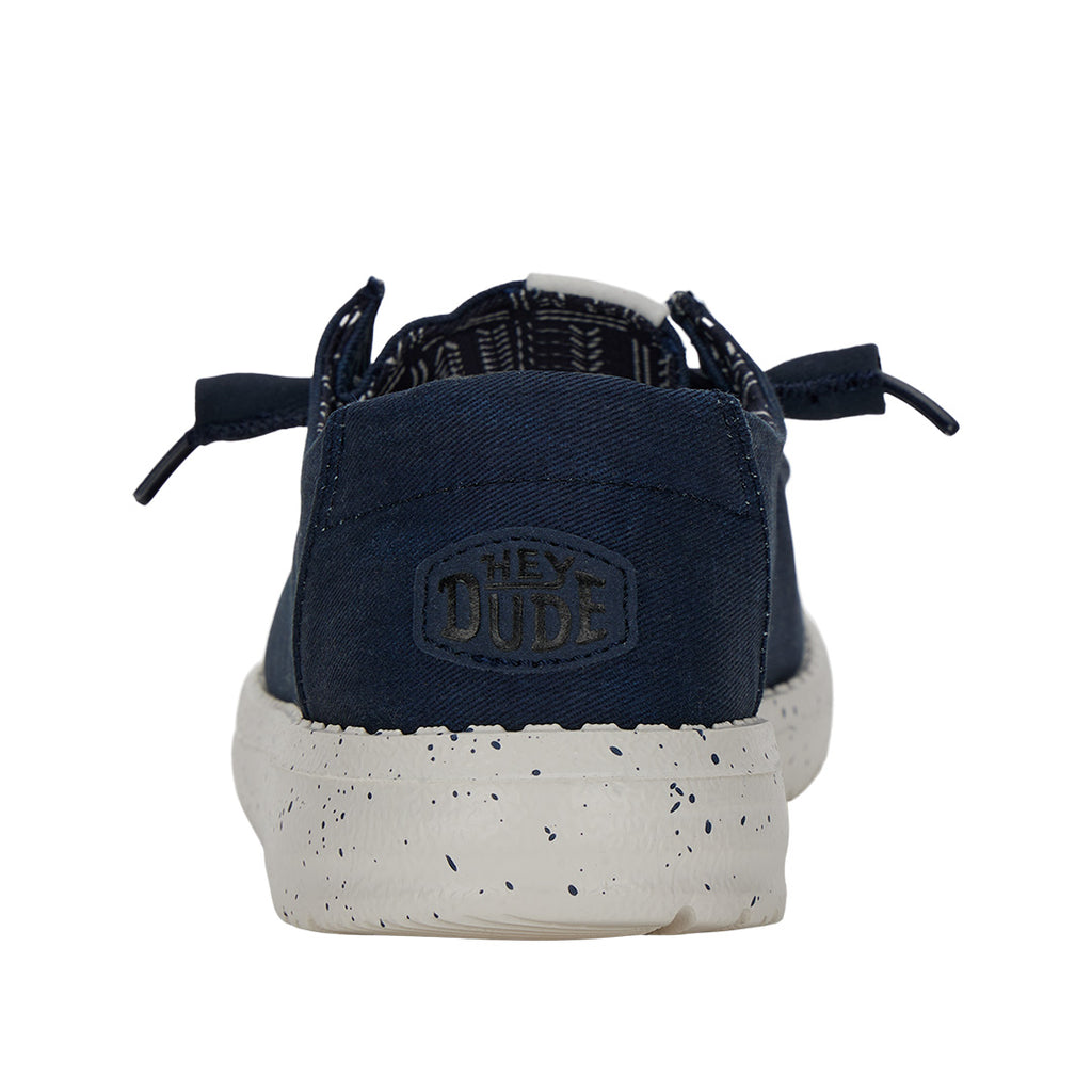 Hey Dude - Wendy Stretch Canvas Slip On Shoe Womens Navy