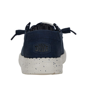 Hey Dude - Wendy Stretch Canvas Slip On Shoe Womens Navy