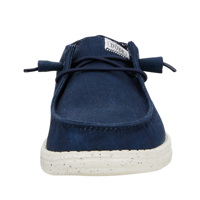 Hey Dude - Wendy Stretch Canvas Slip On Shoe Womens Navy