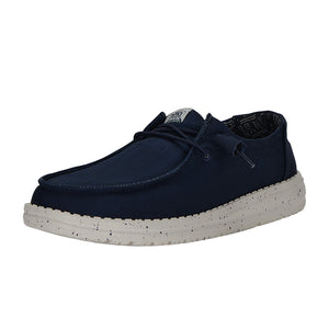 Hey Dude - Wendy Stretch Canvas Slip On Shoe Womens Navy