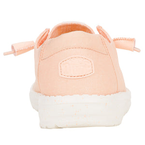 Hey Dude - Wendy Stretch Canvas Slip On Shoe Peach