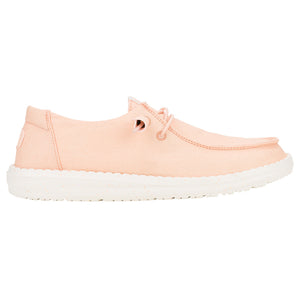 Hey Dude - Wendy Stretch Canvas Slip On Shoe Peach