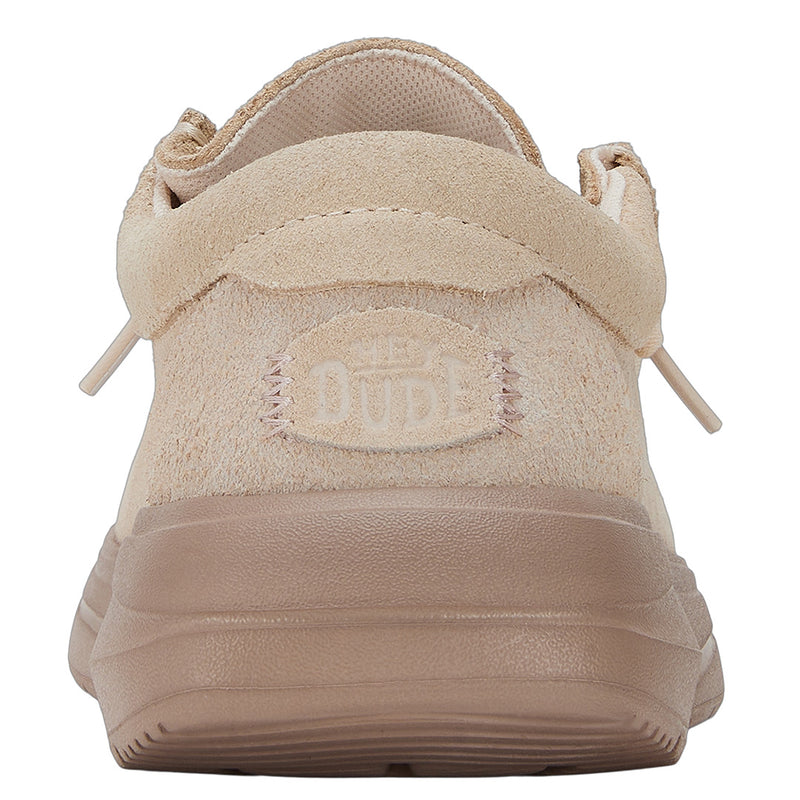 Hey Dude - Wendy X Suede Slip On Shoe Blush