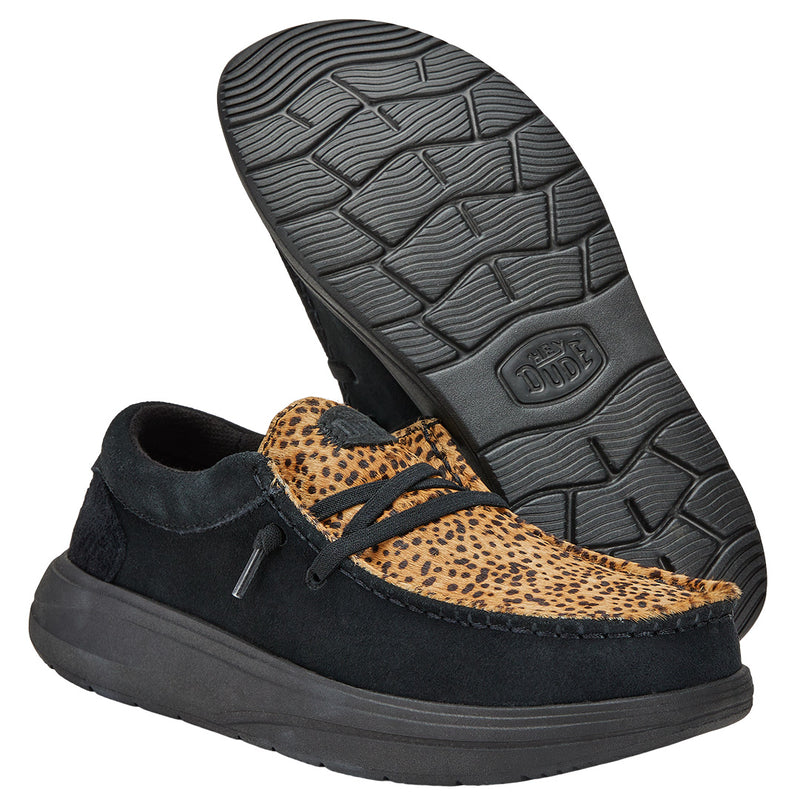 Hey Dude - Wendy X Luxe Slip On Shoe Black