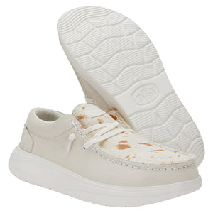 Hey Dude - Wendy X Luxe Slip On Shoe Ivory