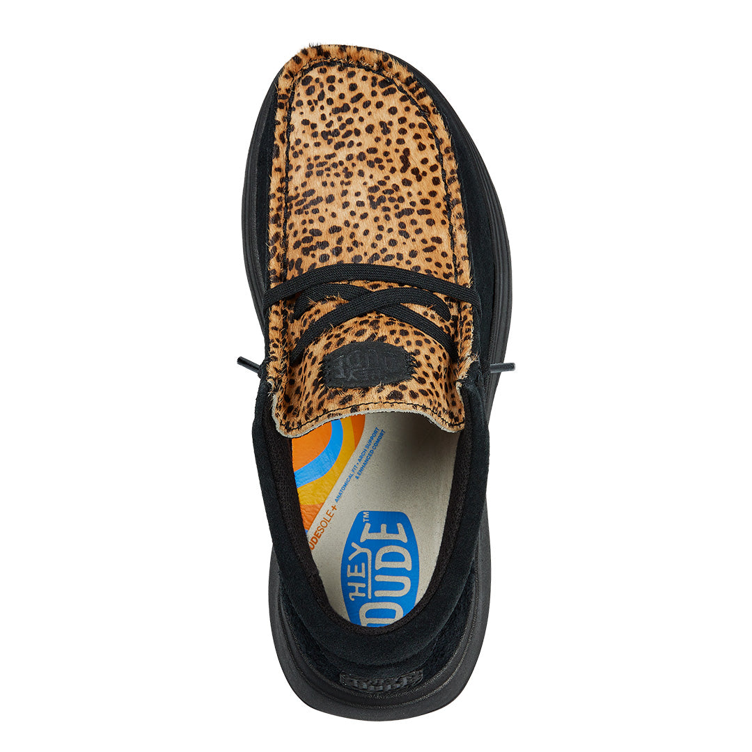 Hey Dude Wendy Moccasin X Luxe Black Krystal Waters Krystal Waters